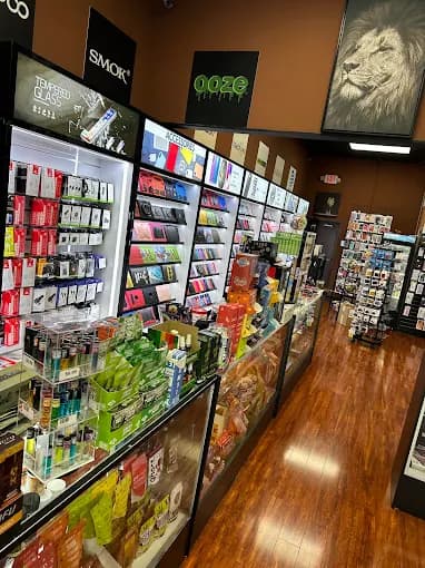 Lionz shop interior and storefront display